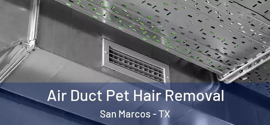 Air Duct Pet Hair Removal San Marcos - TX