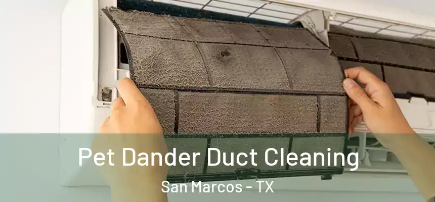 Pet Dander Duct Cleaning San Marcos - TX